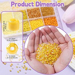 3960шт 12 стиля 8/0 стеклянных бисера&nbsp;SEED-CJ0001-21