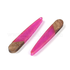 Подвески из смолы и дерева&nbsp;WOOD-F015-01F