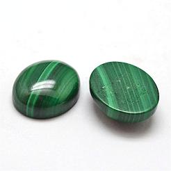 Ovale cabochon malachite naturali&nbsp;G-O147-03D