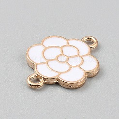 Подвески из сплава эмали&nbsp;LS-FIND-WH0139-486G-01