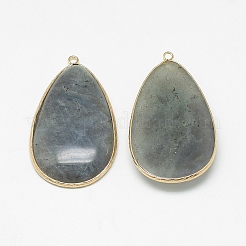 Натуральный лабрадорита большие подвески&nbsp;G-Q494-75A-G