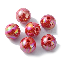 Жемчужные пластиковые круглые бусины&nbsp;KY-WH0004-06I