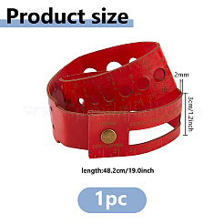 Maßbänder aus PU-Leder&nbsp;AJEW-WH0485-57A