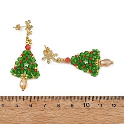 Pendientes colgantes de cristal&nbsp;EJEW-MZ00803