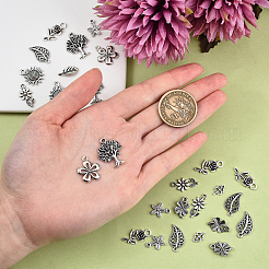 100 шт.10 подвески из сплава в тибетском стиле&nbsp;TIBEP-CJ0001-35