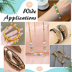 300 шт. Латунные дистанционные бусины&nbsp;KK-PH0013-26B