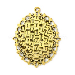 Сеттинги для кулона ( кабошона ) тибетского стиля&nbsp;X-TIBEP-G007-AG