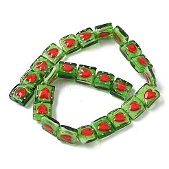 Эмалевые бусины ручной работы в технике лэмпворк&nbsp;LAMP-G147-02