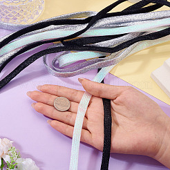 3 пара шнурков из полиэстера двух цветов&nbsp;AJEW-TA0002-36A