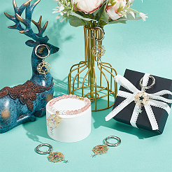 Подвески для обуви из сплава со стразами&nbsp;PALLOY-AB00015