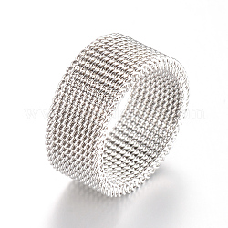 304 anelli in acciaio inox, colore acciaio inossidabile, 18mm