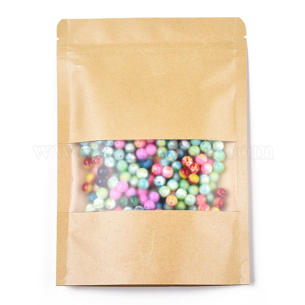 Wholesale Resealable Kraft Paper Bags