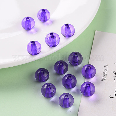 Прозрачные акриловые бусины&nbsp;X-MACR-S370-A12mm-748-1