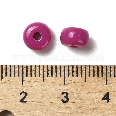 Perles de colonne acryliques opaques&nbsp;SACR-B007-01F-1