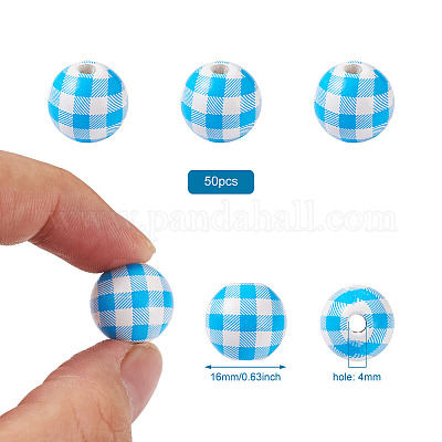 Натуральные деревянные бусы&nbsp;WOOD-TAC0010-05F-1