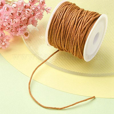 20м вощеных хлопковых шнуров&nbsp;YC-YW0001-05-290-1