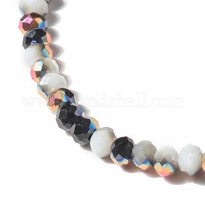 Chapelets de perles en verre électrolytique &nbsp;GLAA-G097-02B-02-1
