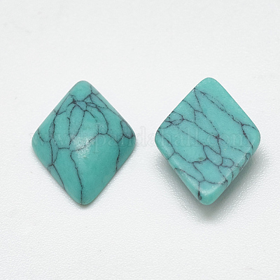 Synthetik Türkiscabochons&nbsp;TURQ-S290-32B-02-1