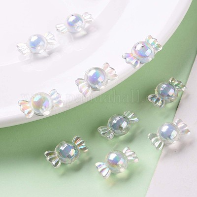 Perles en acrylique transparente&nbsp;TACR-S152-03B-SS2113-1