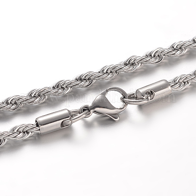 Ожерелья из нержавеющей стали 304 NJEW-F195-05G-P-1