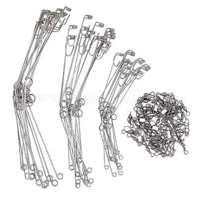 Wholesale SUPERFINDINGS 84Pcs Automatic Fishing Hooks Stainless Steel Solid Fishing  Swivel Snaps Hook Connector Barrel Bearing with 42pcs Hook Trigger Lazy Fish  Hooks for Fishing Accessories 