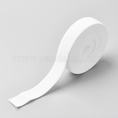 Плоский эластичный резиновый шнур / полоса&nbsp;LS-EC-WH0005-A-02-1