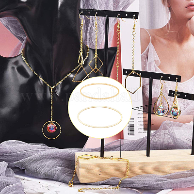 Латунные соединительные колечки&nbsp;KK-SC0001-24G-1