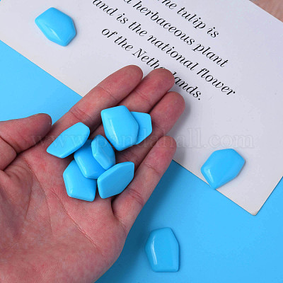 Непрозрачные акриловый кабошоны MACR-S373-143-A09-1