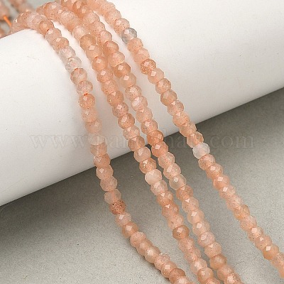 Натуральный персиковый лунный камень&nbsp;G-B168-C10-01-1