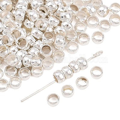 Зажимные бусины из латуни&nbsp;J0JMQ022-1