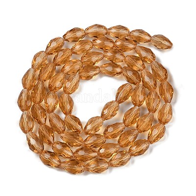 Стеклянные бусины&nbsp;GLAA-R024-15x10mm-17-1