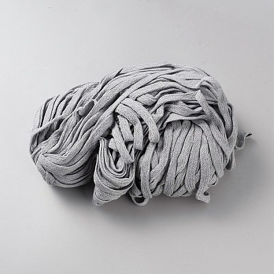 Плетеный хлопковый полый шнур&nbsp;OCOR-WH0091-57C-1