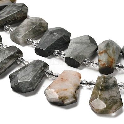 Натуральный орлиный глаз бусы&nbsp;G-H078-A08-01-1