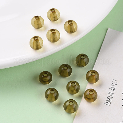 Прозрачные акриловые бусины&nbsp;X-MACR-S370-A8mm-737-1