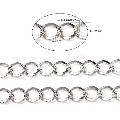 Eisenketten verdreht&nbsp;CH-R005-13x11mm-P-1