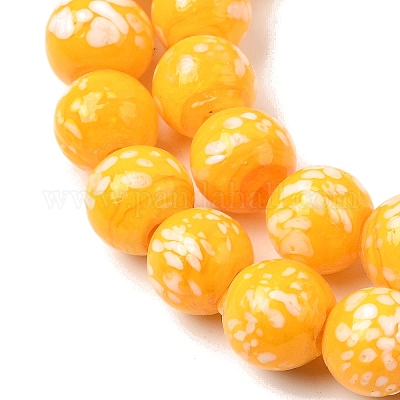 Бусы лэмпворк ручной работы&nbsp;LAMP-H071-01C-07-1