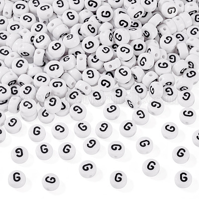 500шт акриловые бусины&nbsp;SACR-TA0001-55G-1