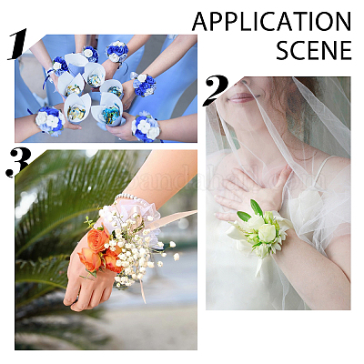 Цветок на руку своими руками: как сделать цветочный браслет подружкам невесты