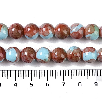 Краска для выпечки стеклянные бусины&nbsp;GLAA-H031-01C-04-1