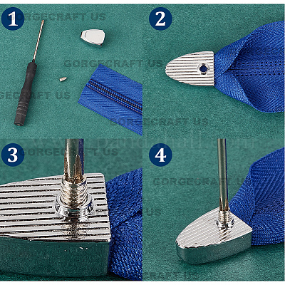 32 комплект наконечников для шнура из цинкового сплава 4 цветов&nbsp;FIND-GF0004-92-1