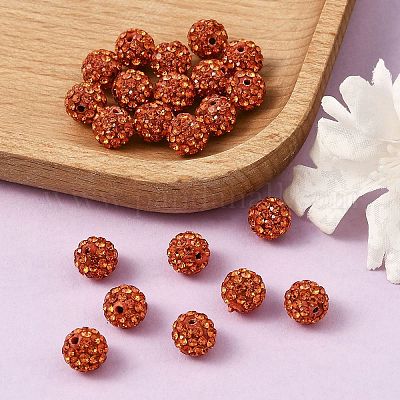 Pave disco бусины&nbsp;RB-H258-8MM-236-1