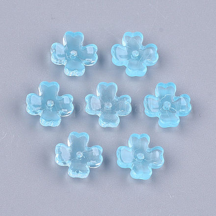 Capsules de perles de verre peintes par pulvérisation transparente GLAA-S183-24C-1
