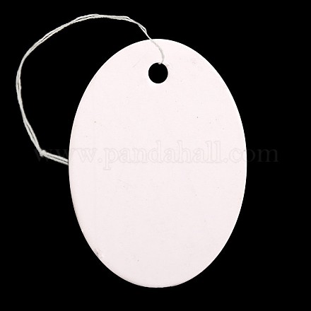 Oval Blank Hang tag X-CDIS-N001-30-1