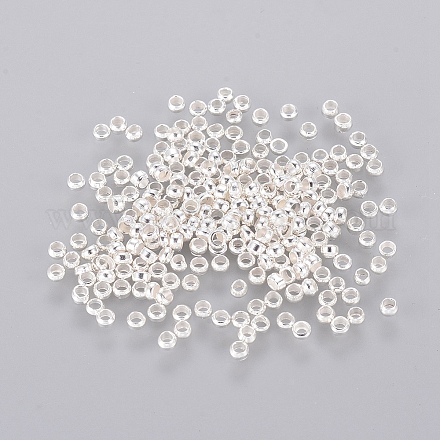 Perles à écraser en laiton  KK-L020-S-1