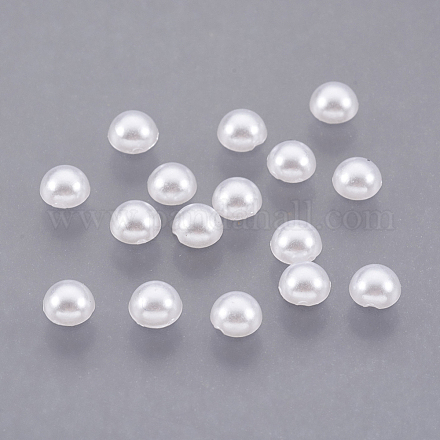 Cabochon di perla imitazione plastica 10000pcs abs SACR-S738-4mm-Z9-1