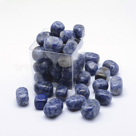 Натуральные синие пятна яшмы G-H1462-06-1