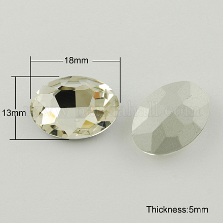 Diamante de imitación de cristal en punta RGLA-Q012-3-1
