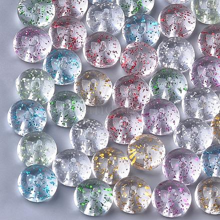 Transparent Acrylic Beads MACR-S361-19-1