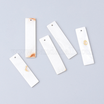 Подвески из пресноводных оболочек&nbsp;LS-SHEL-S249-15-1