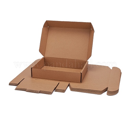 Caja plegable de papel kraft OFFICE-N0001-01B-1